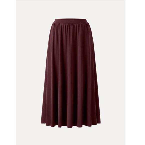 OGL Dresses & Skirts - OGL Rib Stretch Cotton Maxi Umbrella Skirt with Pockets NWT SIZE 2XL